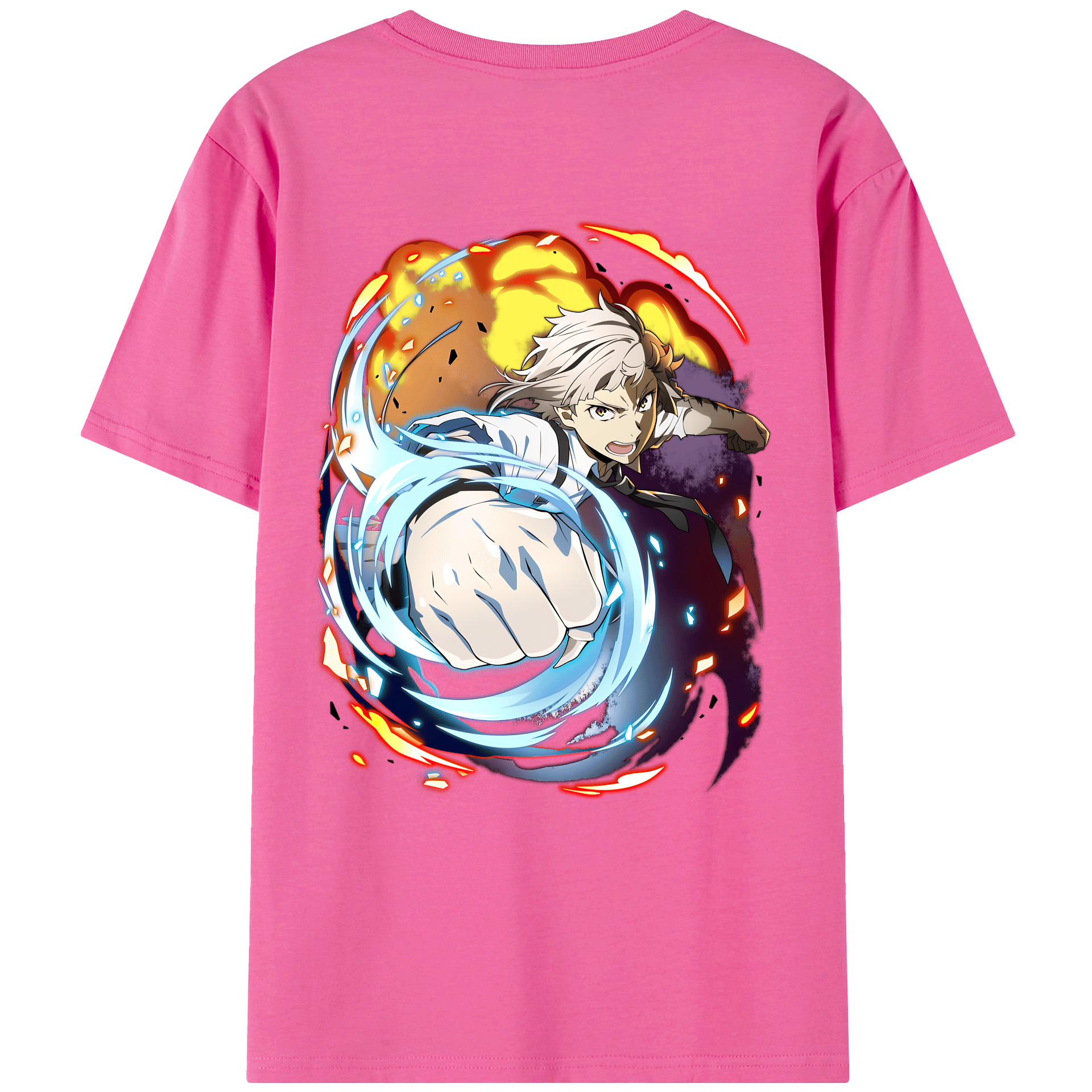 （画像用） 文豪ストレイドッグス Bungo Stray Dogs レディース半袖Tシャツ(バックプリント)
